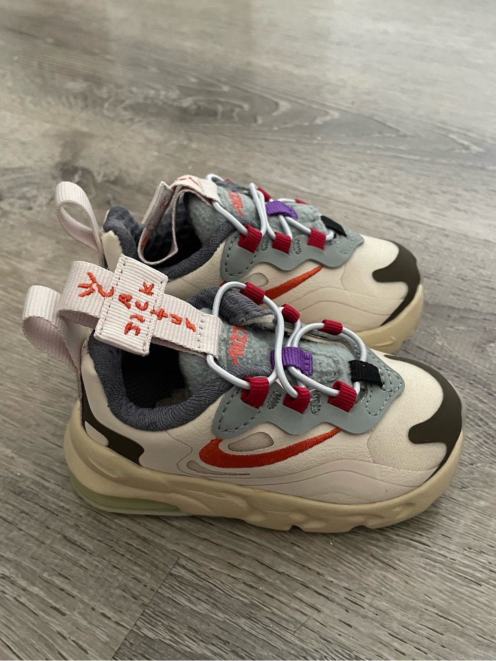 Nike Air Max 270 React Travis Scott Cactus Trails CV2413-200 TD Size 4C